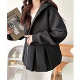 主役級!今日の可愛いを格上げ! ダブルジップペプラムマシュマロダンボールパーカー | Classical Elf | 詳細画像11