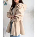 主役級!今日の可愛いを格上げ! ダブルジップペプラムマシュマロダンボールパーカー | Classical Elf | 詳細画像21