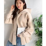 主役級!今日の可愛いを格上げ! ダブルジップペプラムマシュマロダンボールパーカー | Classical Elf | 詳細画像23