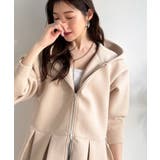 主役級!今日の可愛いを格上げ! ダブルジップペプラムマシュマロダンボールパーカー | Classical Elf | 詳細画像26