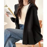 主役級!今日の可愛いを格上げ! ダブルジップペプラムマシュマロダンボールパーカー | Classical Elf | 詳細画像3