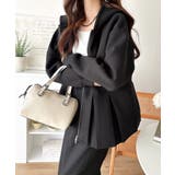 主役級!今日の可愛いを格上げ! ダブルジップペプラムマシュマロダンボールパーカー | Classical Elf | 詳細画像6