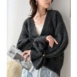 チャコール | 袖まで可愛い、ゆるっと愛されシルエット。キャンディスリーブ袖ボタンブークレーカー… | Classical Elf