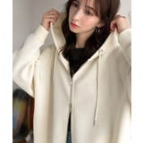ルーズに羽織って、品よく洒落る。ダンボールオーバーサイズパーカー(ダブルジップ) | Classical Elf | 詳細画像6