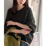 ゆるっと可愛く、ちょっとレトロな存在感。体型カバーも叶う♪ドットライクジャガード… | Classical Elf | 詳細画像30