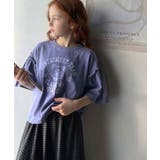 【キッズ】親子リンクコーデ可能◎綿100%カレッジピグメント袖フリルTシャツ | Classical Elf kids | 詳細画像13 
