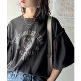 【キッズ】親子リンクコーデ可能◎綿100%カレッジピグメント袖フリルTシャツ | Classical Elf kids | 詳細画像25 