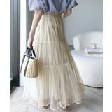 【キッズ】 親子お揃い リンクコーデできちゃう！チュールティアードスカート | Classical Elf kids | 詳細画像16 