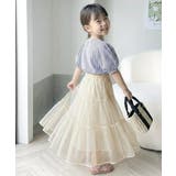 【キッズ】 親子お揃い リンクコーデできちゃう！チュールティアードスカート | Classical Elf kids | 詳細画像5 