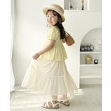 【キッズ】 親子お揃い リンクコーデできちゃう！チュールティアードスカート | Classical Elf kids | 詳細画像6 