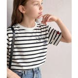 【キッズ】親子リンクコーデも楽しめる！綿100%らくがき風刺繍 無地＆ボーダー柄… | Classical Elf kids | 詳細画像18 