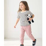 【キッズ】親子リンクコーデも楽しめる！綿100%らくがき風刺繍 無地＆ボーダー柄… | Classical Elf kids | 詳細画像22 