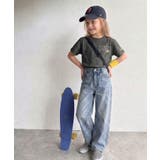 【キッズ】親子リンクコーデも楽しめる！綿100%らくがき風刺繍 無地＆ボーダー柄… | Classical Elf kids | 詳細画像30 