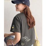 チャコール | 【キッズ】親子リンクコーデも楽しめる！綿100%らくがき風刺繍 無地＆ボーダー柄… | Classical Elf kids