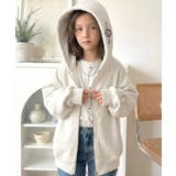 【キッズ】親子リンクコーデ可能◎ゆるっとダボっと可愛い♪裏起毛クロップドワイドパ… | Classical Elf kids | 詳細画像12 