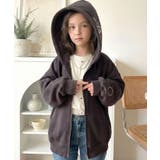 【キッズ】親子リンクコーデ可能◎ゆるっとダボっと可愛い♪裏起毛クロップドワイドパ… | Classical Elf kids | 詳細画像2 