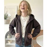 【キッズ】親子リンクコーデ可能◎ゆるっとダボっと可愛い♪裏起毛クロップドワイドパ… | Classical Elf kids | 詳細画像5 