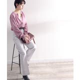 てろんとしなやか。ギャザー袖バンドカラーシャツ | Classical Elf | 詳細画像12