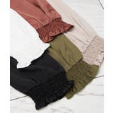 てろんとしなやか。ギャザー袖バンドカラーシャツ | Classical Elf | 詳細画像35