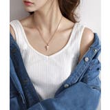 グレージュ | ランダムリブ スクエア無地2wayタンクトップ | Classical Elf