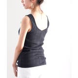 ランダムリブ スクエア無地2wayタンクトップ | Classical Elf | 詳細画像27