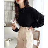 深めのタックが印象的なウエストタックハイウエストデニム＆チノセミワイドパンツ≪S… | Classical Elf  | 詳細画像24 