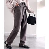 深めのタックが印象的なウエストタックハイウエストデニム＆チノセミワイドパンツ≪S… | Classical Elf  | 詳細画像11 