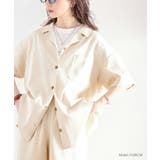 さらっと軽やか。コットンリネン開襟シャツ | Classical Elf | 詳細画像5