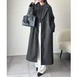 定番、レトロシルエット。ダブルテーラードロングコート | Classical Elf  | 詳細画像22 