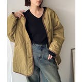 大人のこなれ感。ノーカラーキルティングジャケット | Classical Elf  | 詳細画像32 