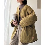 大人のこなれ感。ノーカラーキルティングジャケット | Classical Elf  | 詳細画像52 