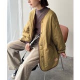 大人のこなれ感。ノーカラーキルティングジャケット | Classical Elf  | 詳細画像55 