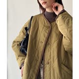 大人のこなれ感。ノーカラーキルティングジャケット | Classical Elf  | 詳細画像57 