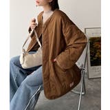 大人のこなれ感。ノーカラーキルティングジャケット | Classical Elf  | 詳細画像59 