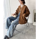 大人のこなれ感。ノーカラーキルティングジャケット | Classical Elf  | 詳細画像61 