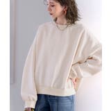 バックステッチショート丈オーバーサイズシンプル無地スウェット(長袖) | Classical Elf | 詳細画像12