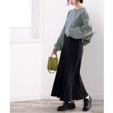 バックステッチショート丈オーバーサイズシンプル無地スウェット(長袖) | Classical Elf | 詳細画像15