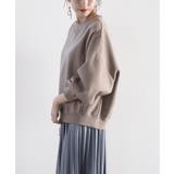 バックステッチショート丈オーバーサイズシンプル無地スウェット(長袖) | Classical Elf | 詳細画像16