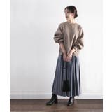 モカブラウン | バックステッチショート丈オーバーサイズシンプル無地スウェット(長袖) | Classical Elf