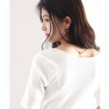 ショート丈 コットンリブカットソー(半袖) | Classical Elf  | 詳細画像10 