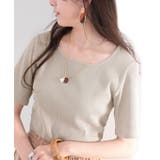 ショート丈 コットンリブカットソー(半袖) | Classical Elf  | 詳細画像15 