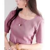 ショート丈 コットンリブカットソー(半袖) | Classical Elf  | 詳細画像3 