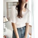 ショート丈 コットンリブカットソー(半袖) | Classical Elf  | 詳細画像5 