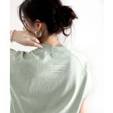 グリーン | 綿100％USAコットン。圧倒的こなれ感。大人女子のシンプルTシャツ。 | Classical Elf 