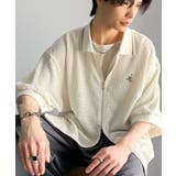 抜け感叶える大人の上品スポーティ。ポロ襟ダブルファスナージャガードトップス | Classical Elf Men | 詳細画像7
