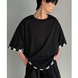 トレンドライクなゆるシルエット。【メンズ】ステッチデザインTシャツ（半袖） | Classical Elf Men | 詳細画像8 