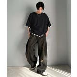 トレンドライクなゆるシルエット。【メンズ】ステッチデザインTシャツ（半袖） | Classical Elf Men | 詳細画像14 