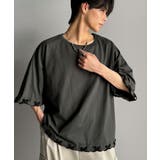 トレンドライクなゆるシルエット。【メンズ】ステッチデザインTシャツ（半袖） | Classical Elf Men | 詳細画像16 