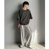 トレンドライクなゆるシルエット。【メンズ】ステッチデザインTシャツ（半袖） | Classical Elf Men | 詳細画像18 