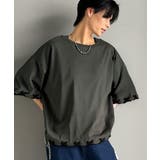 トレンドライクなゆるシルエット。【メンズ】ステッチデザインTシャツ（半袖） | Classical Elf Men | 詳細画像20 